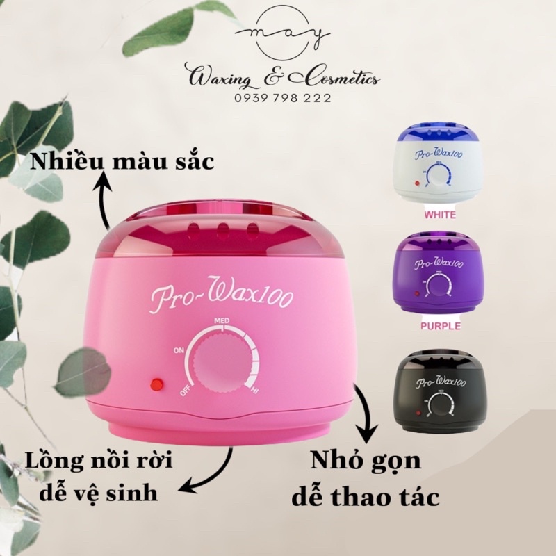 NỒI NẤU SÁP WAXING MINI - PRO100 hàng loại 1 nhôm đúc