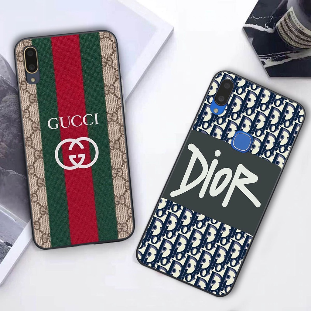 Ốp lưng Vivo V11 - V11i - Y11 in hình Bearbrick LV, Dior thời trang, sang trọng, cao cấp
