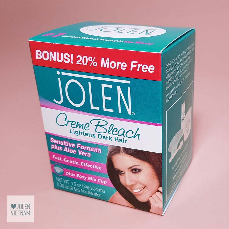 Kem Tẩy Màu Lông Jolen Aloe Vera 42gr - Nhập Mỹ (Kem Làm Nhạt Màu Lông) | BigBuy360 - bigbuy360.vn