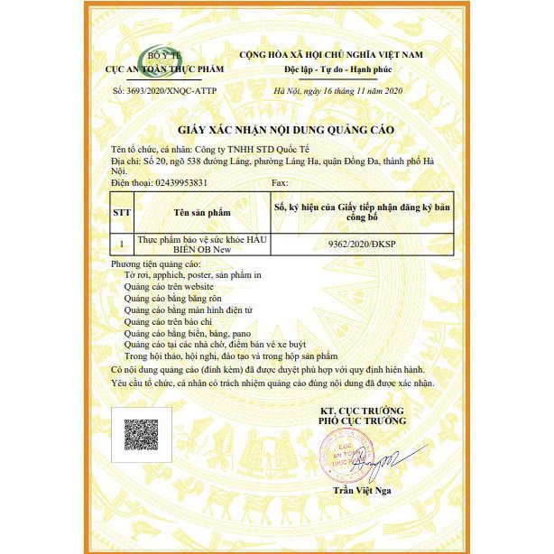 HÀU BIỂN OB NEW - Hỗ trợ cải thiện tình trạng xuất tinh sớm, rối loạn cương dương