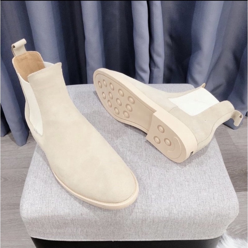 Giày Chelsea Boots Da Lộn Đế Hạt Công Sở | BigBuy360 - bigbuy360.vn