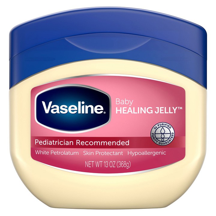 Dưỡng da bé Vaseline Baby 100% Pure Petroleum Jelly, 368g