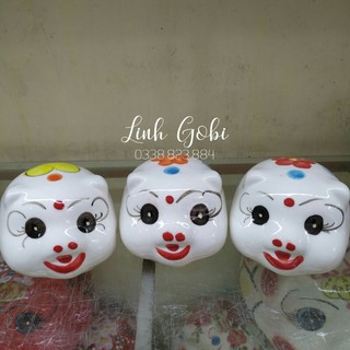 lợn sứ tiết kiệm mini 8cm