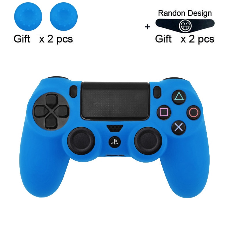 SONY Vỏ Bọc Silicon Dẻo Bảo Vệ Cho Tay Cầm Chơi Game PS4 / PS4 Pro Slim