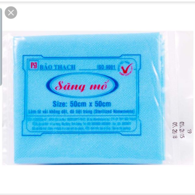 Săng mổ 1 lần không lỗ 50x50 Phúc Hà