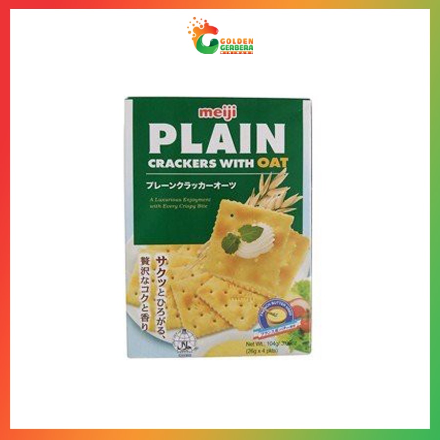 Bánh Quy Ăn Kiêng Meiji Plain Crackers Nhật Bản 52 - 104g Giá Tốt | BigBuy360 - bigbuy360.vn
