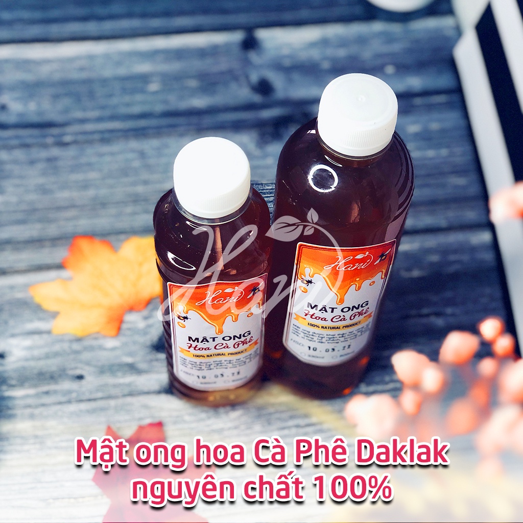 500ml Mật Ong Hoa Cà Phê Nguyên Chất Daklak, Hàng Chuẩn 100%, Cam kết chất lượng mật ong ngon ⛳ HANI FOOD