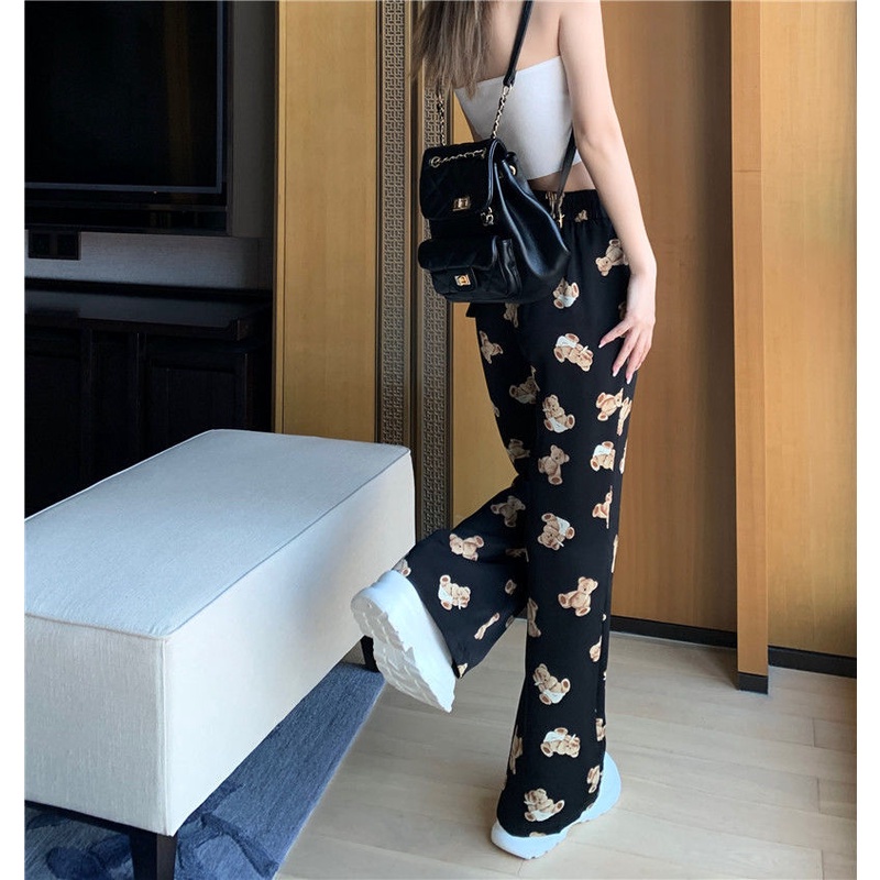 Quần COZOK ống rộng form ôm hợp thời trang