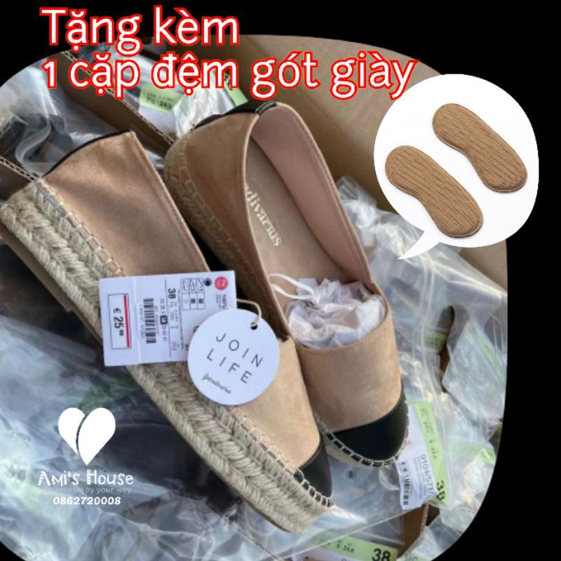 Giày cói Nữ hiệu Stradivarius xuất Châu Âu Bigsize