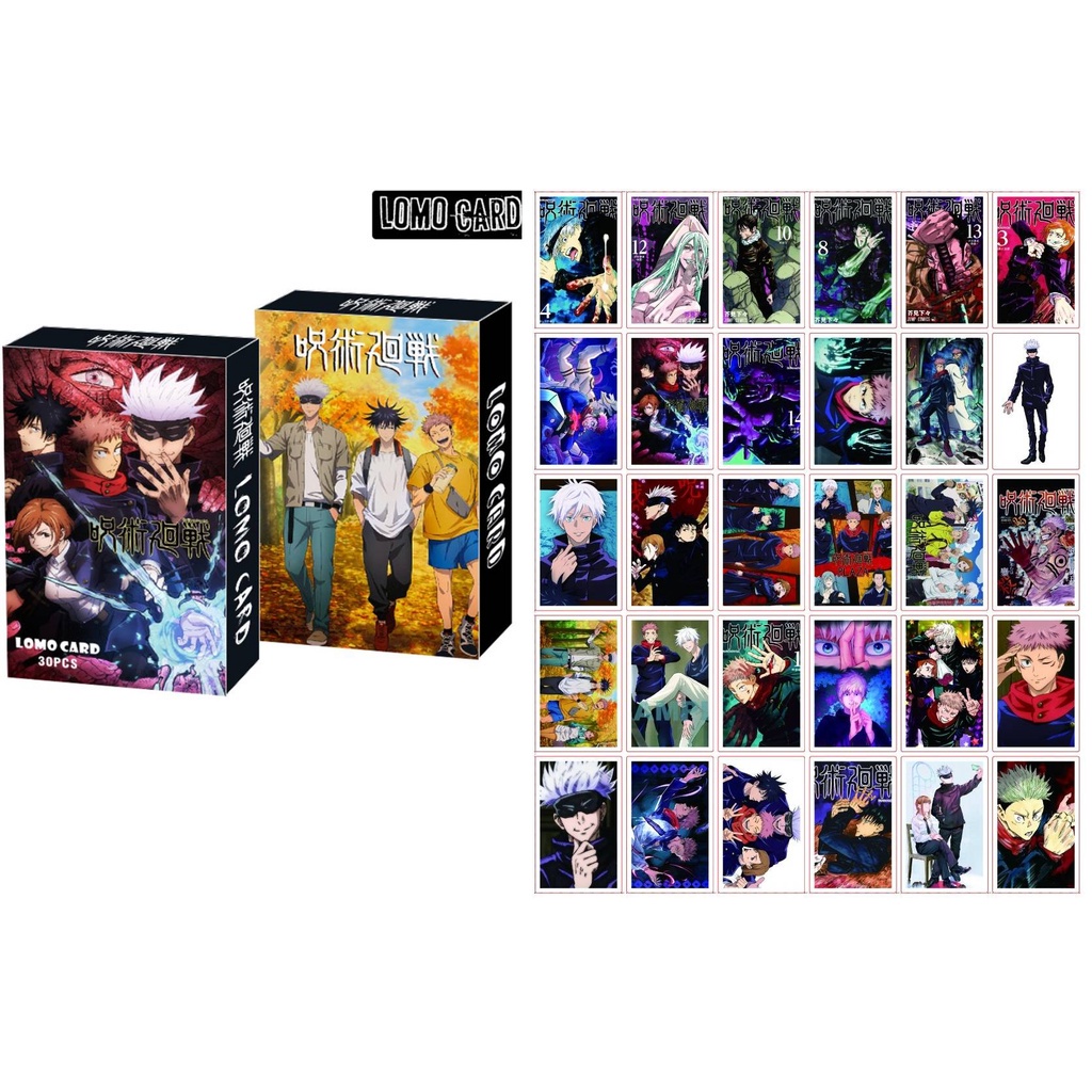 Hộp 30 Thẻ Ảnh Lomo Mini In Hình Các Nhân Vật Anime Trong Anime Tokyo Revengers Dùng Làm Quà Tặng Cho Người Hâm Mộ