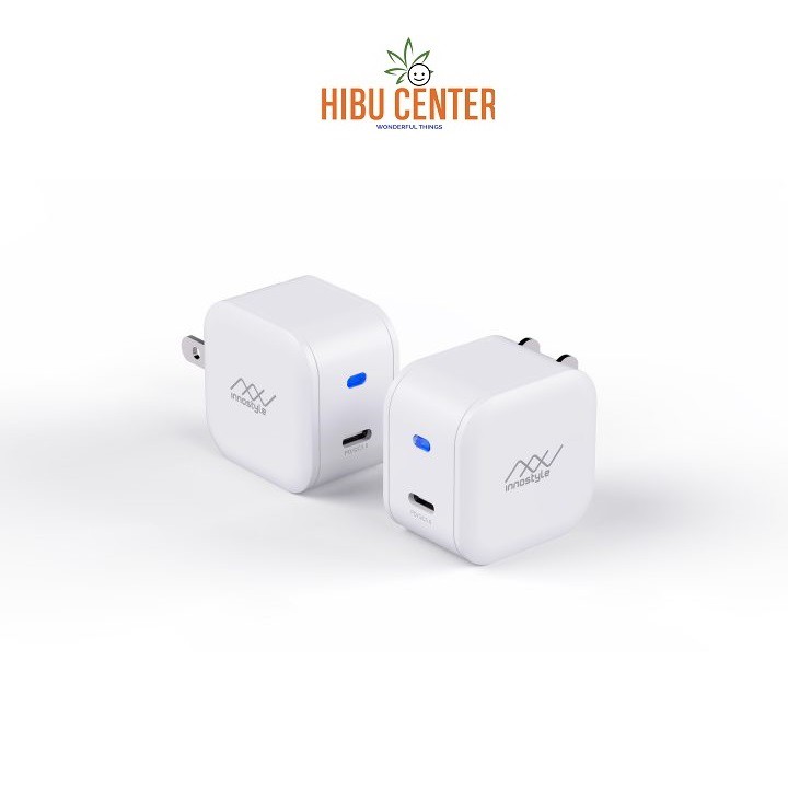 Sạc Nhanh INNOSTYLE USB-C PD 18W Minigo White – IC18PD