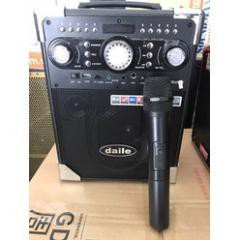 Loa Kéo Karaoke Daile S8 Kèm Mic Không Dây Giá Rẻ - Loa karaoke xách tay di động Daile S8 giá rẻ chính hãng