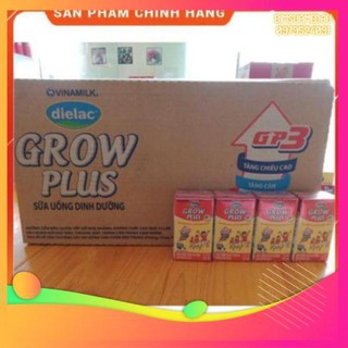 Thùng 48 hộp sữa bột pha sẵn Dielac Grow Plus Đỏ 110ml
