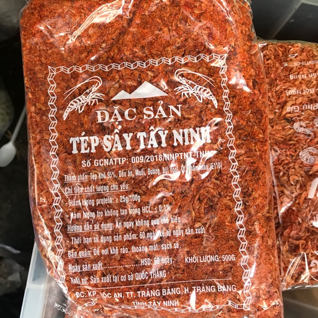 Tép sấy 500gr