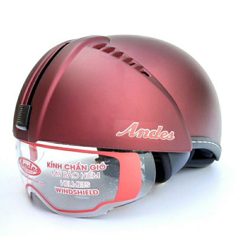 Nón bảo hiêm andes 181 3s an toàn chắc chăn lót tháo giặt