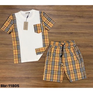 Bộ hè nam BBR hot trend vải cotton co dãn, thấm hút đa chiều