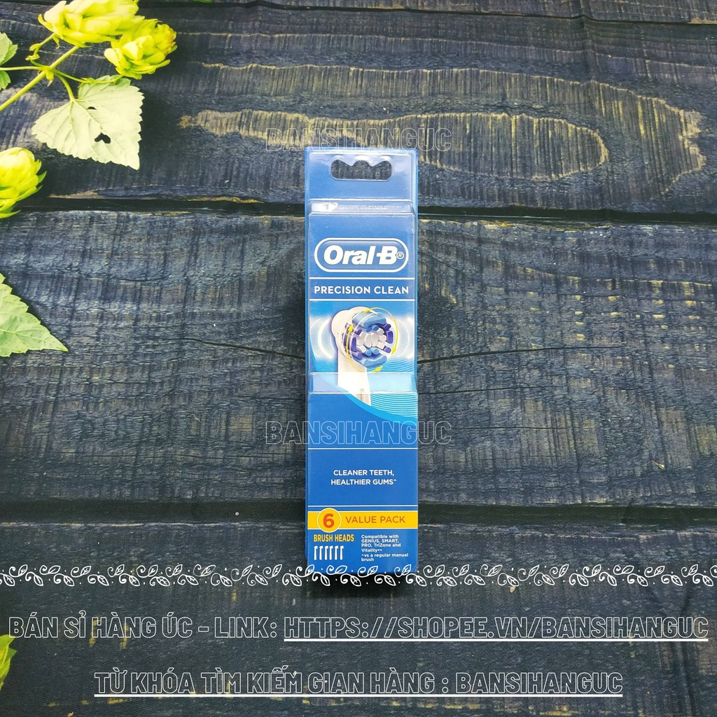 Bộ 6 Đầu bàn chải điện Oral-B Precision Clean