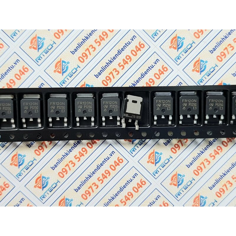 [Combo 10 chiếc] FR120N Mosfet Kênh-N 100V 15A TO-252