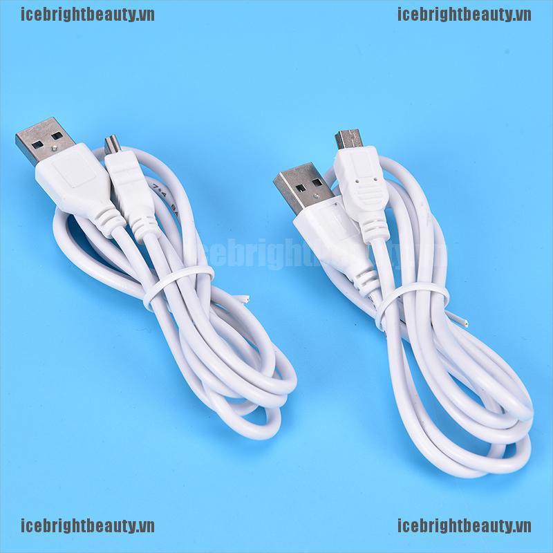 Dây Cáp Sạc Đồng Bộ Dữ Liệu USB Loại A Đến 5 Pin B Dài 1m Điện Thoại