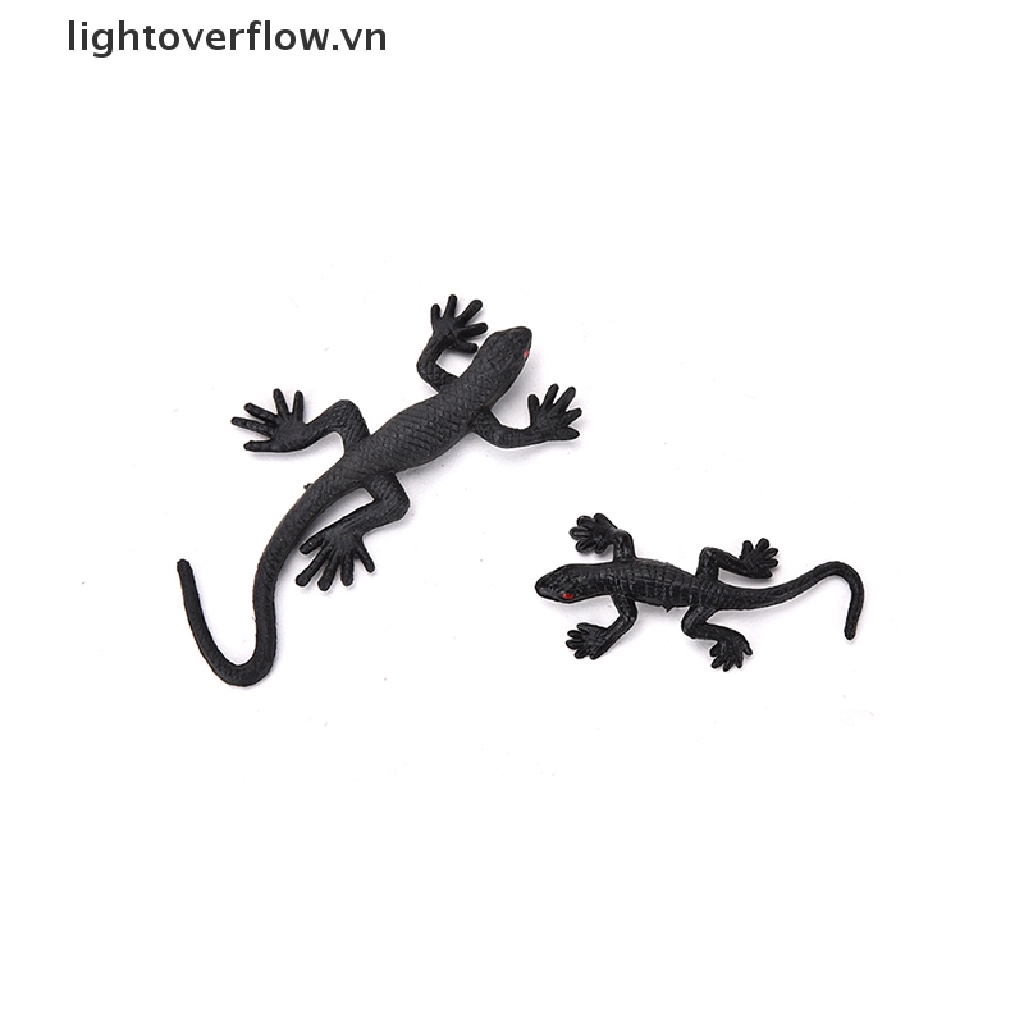 Bộ 2 Món Đồ Chơi Thằn Lằn Giả Bằng Nhựa Vui Nhộn Đồ Chơi Cuộc Sống Vui Nhộn Bằng Nhựa Bọ Cánh Cứng Vui Nhộn Độc Đáo