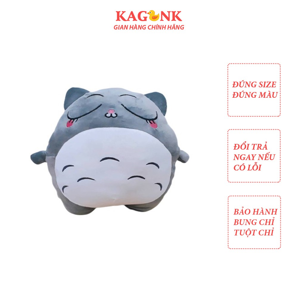 Kagonk Gấu Bông, Gấu Ôm Totoro Bông - Kích Thước 40cm - Mềm Mịn Êm Ái