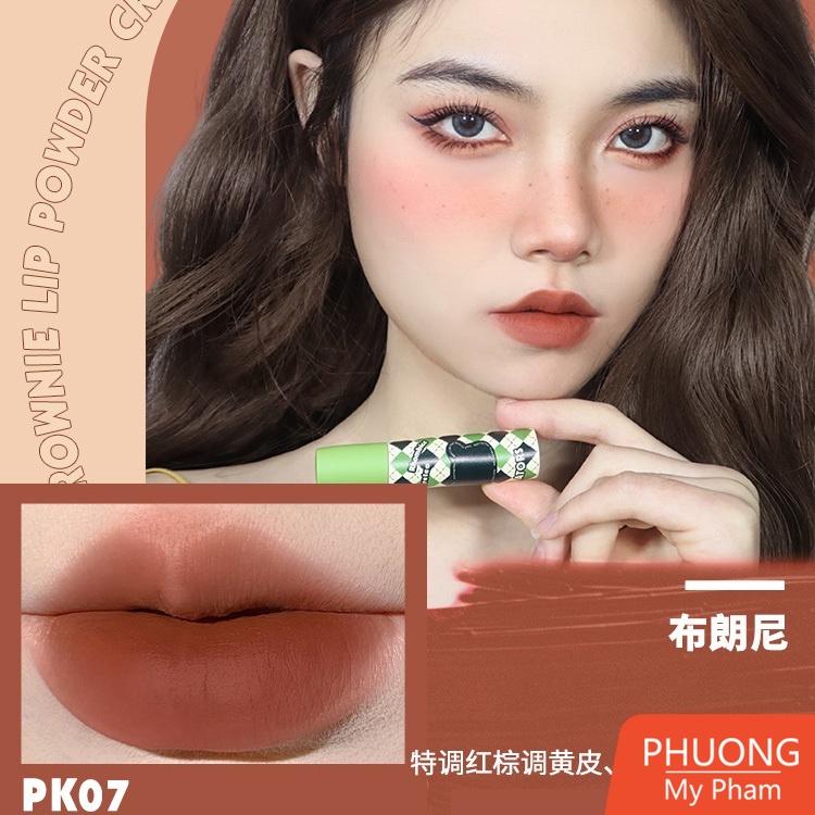 Son Kem Lì ATORS Lip Powder Cream Màu Lì Lâu Trôi [AT003]