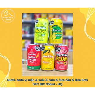 Nước soda trái cây SFC BIO 350ml - Hàn Quốc