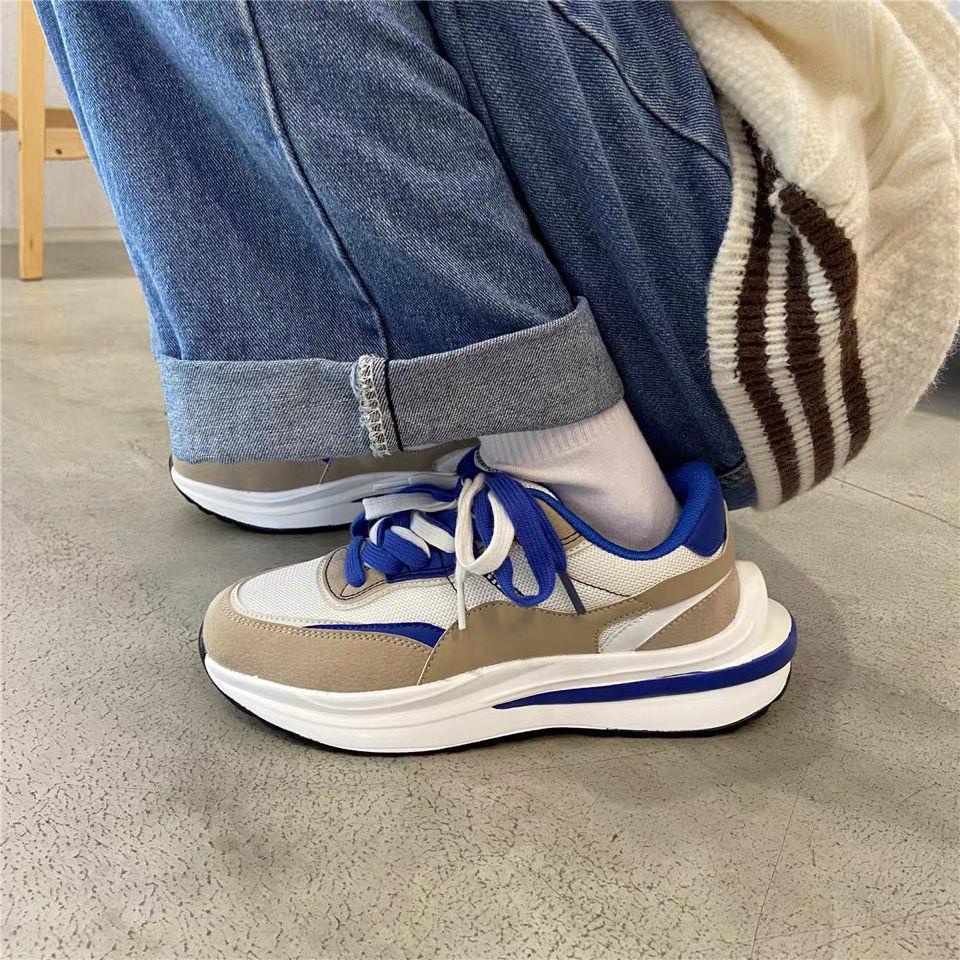 Giày Thể Thao Siêu Nhẹ Phong Cách Hồng Kông Thời Trang Cho Nam Và Nữ