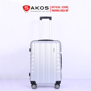 Vali nhựa du lịch SAKOS PALADI Z26 (Size Trung 65cm/ 24inch TSA)