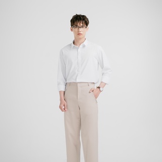 Áo sơ mi dáng suông SSSTUTTER vải sọc cổ điển chất liệu cotton thoáng mát Milan Shirt