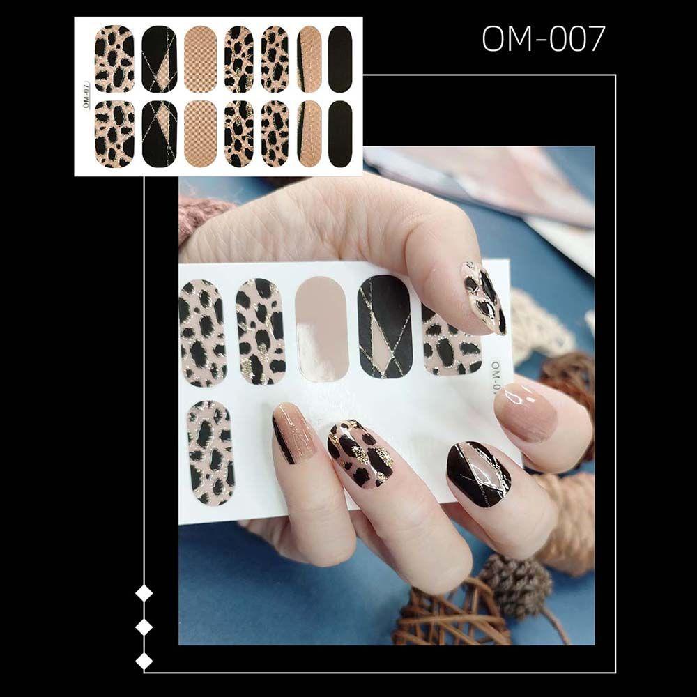 Miếng Dán Trang Trí Móng Tay Hình Trăng Sao Thời Trang