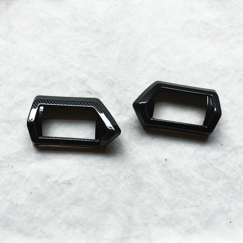Khung Nhựa Giả Sợi Carbon Gắn Lỗ Thông Gió Trước Cho Xe Hơi Toyota Raize Daihatsu Rocky A200