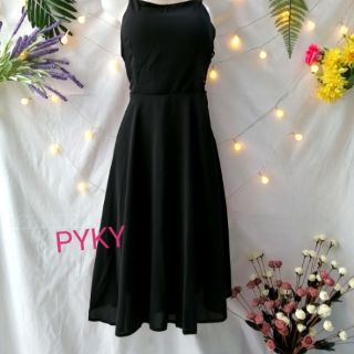 🌺DTB202242244 ĐẦM XÒE ĐAN LƯNG THẮT DÂY EO (CẬN VẢI)🌺