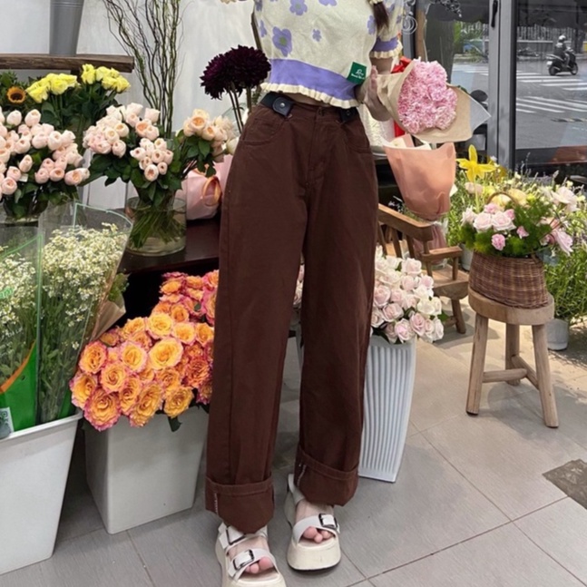 Quần Simple Jean trơn ( ảnh chụp tại shop)