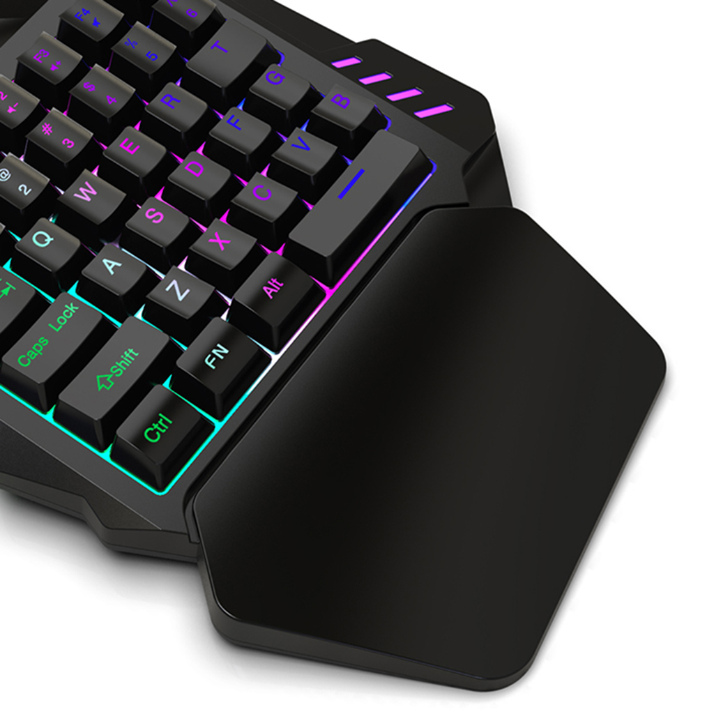 Bộ Bàn Phím Và Chuột Chơi Game Mini Có Dây 35 Phím