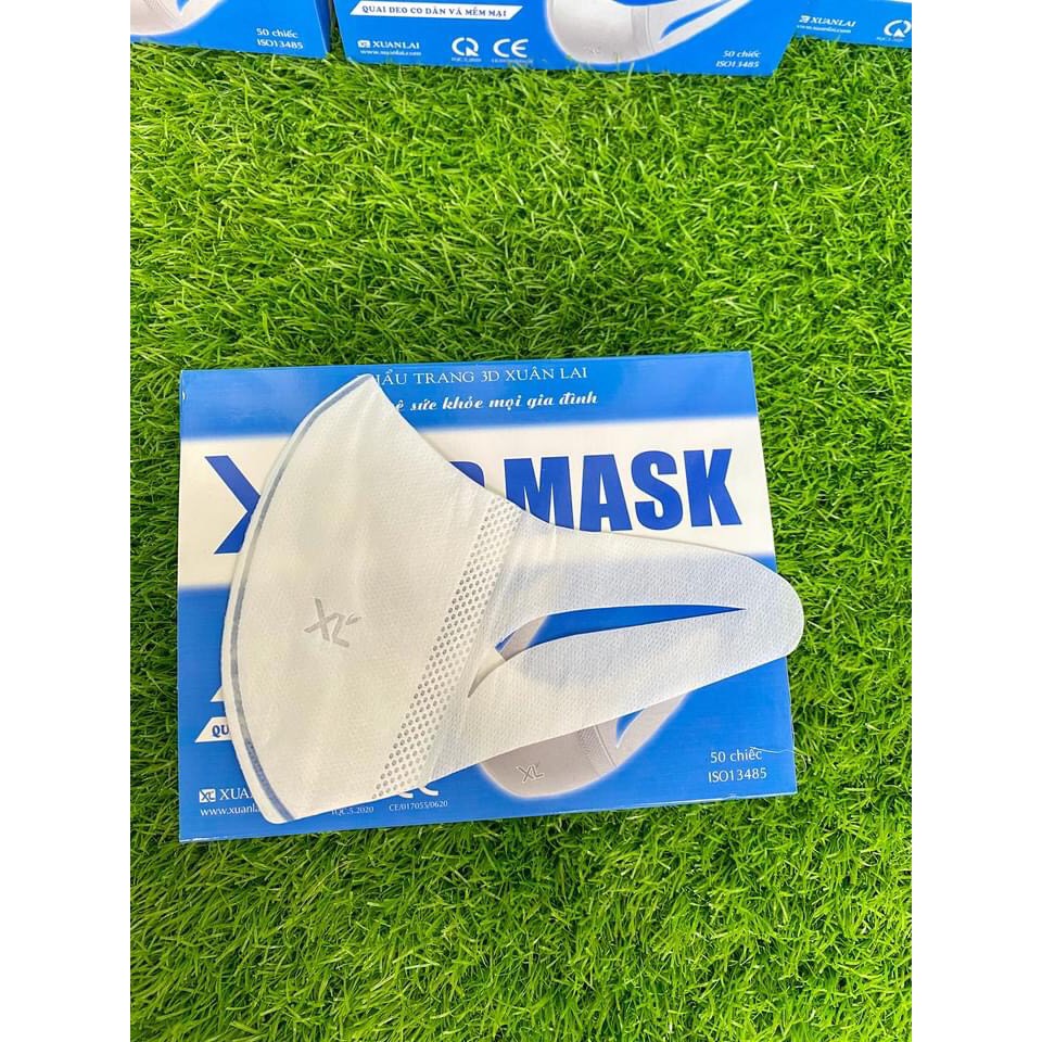 [Mã FAMAYFA2 giảm 10K đơn 50K] khẩu trang xuân lai 3d mask