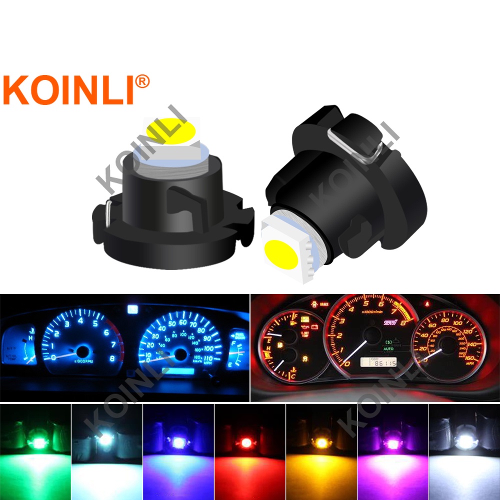 Bóng đèn LED T3 T4.2 T4.7 2835 5050 DCV cho bảng cảnh báo tín hiệu xe hơi