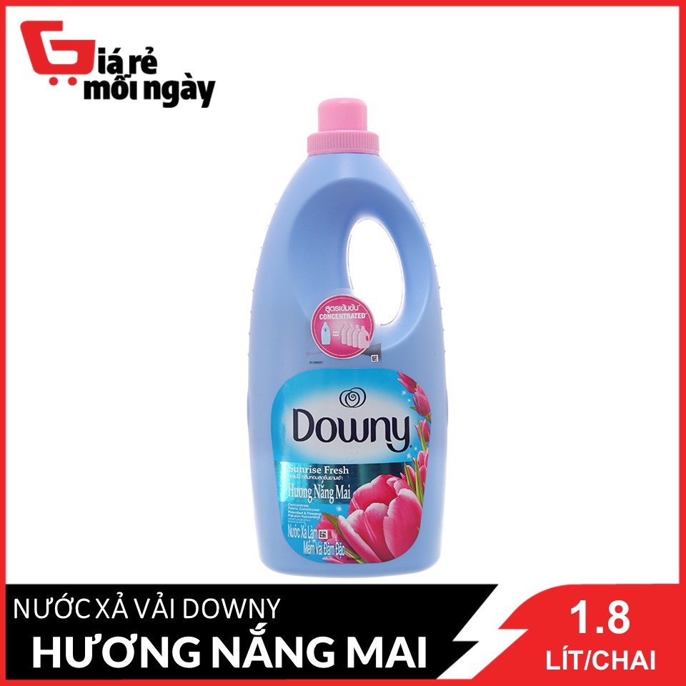 Nước Xả Vải Downy Hương Nắng Mai 1.8 Lit / Chai