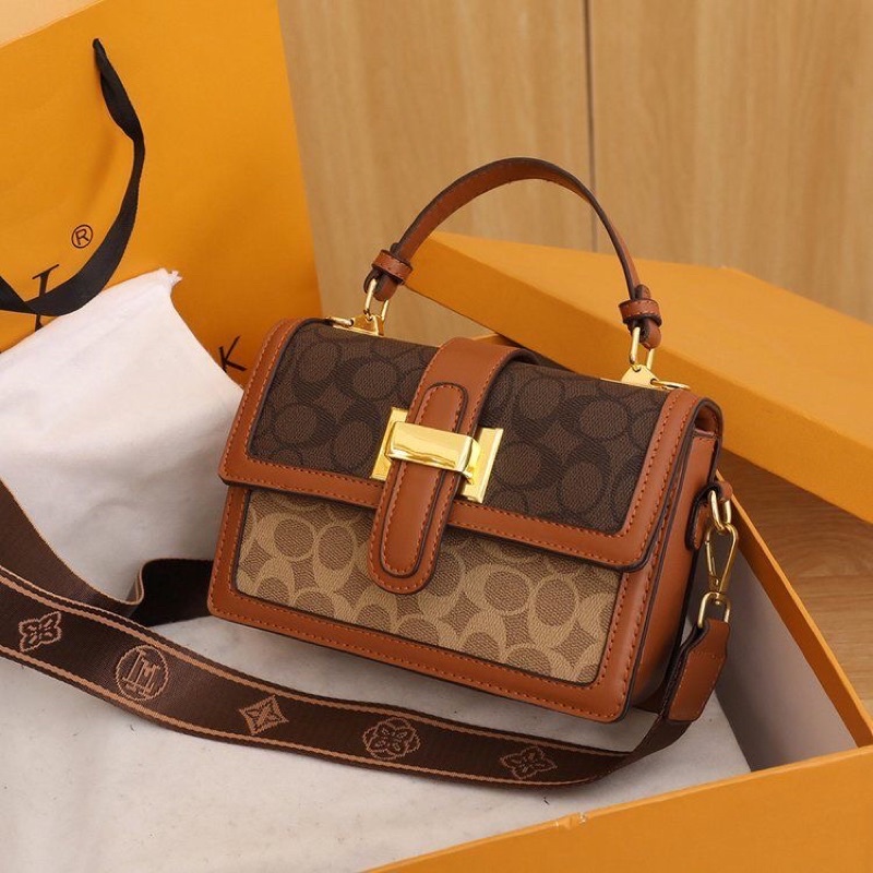 Túi  xách nữ mini kèm 2 dây bản to đẹp hàng quảng châu