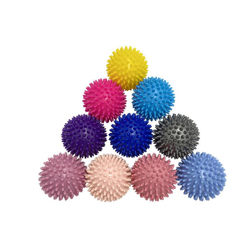 Durable PVC Spiky Massage Ball Trigger Point Sport Fitness Hand Foot Pain Relief Plantar Fasciitis Reliever Hedgehog Balls Elink