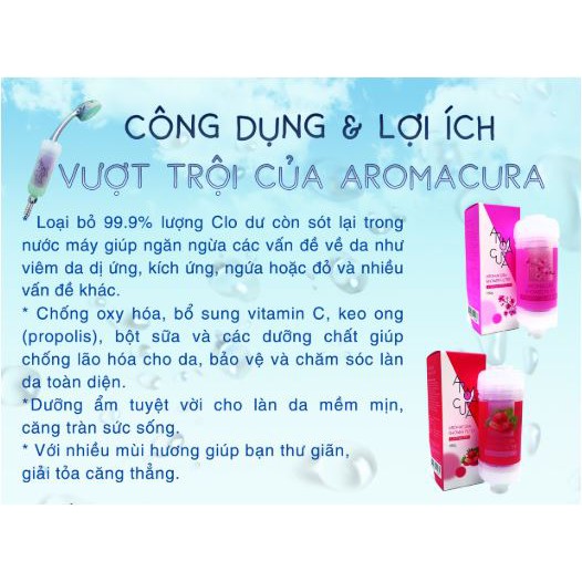 Lõi lọc nước Vòi Sen Aromacura Korea xuất xứ hàn quốc