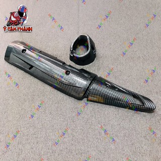 ốp pô exciter 150 cacbon 0279