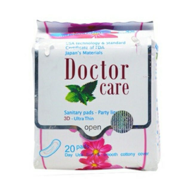 Băng vệ sinh hàng ngày DOCTOR CARE  20 miếng / 1 gói