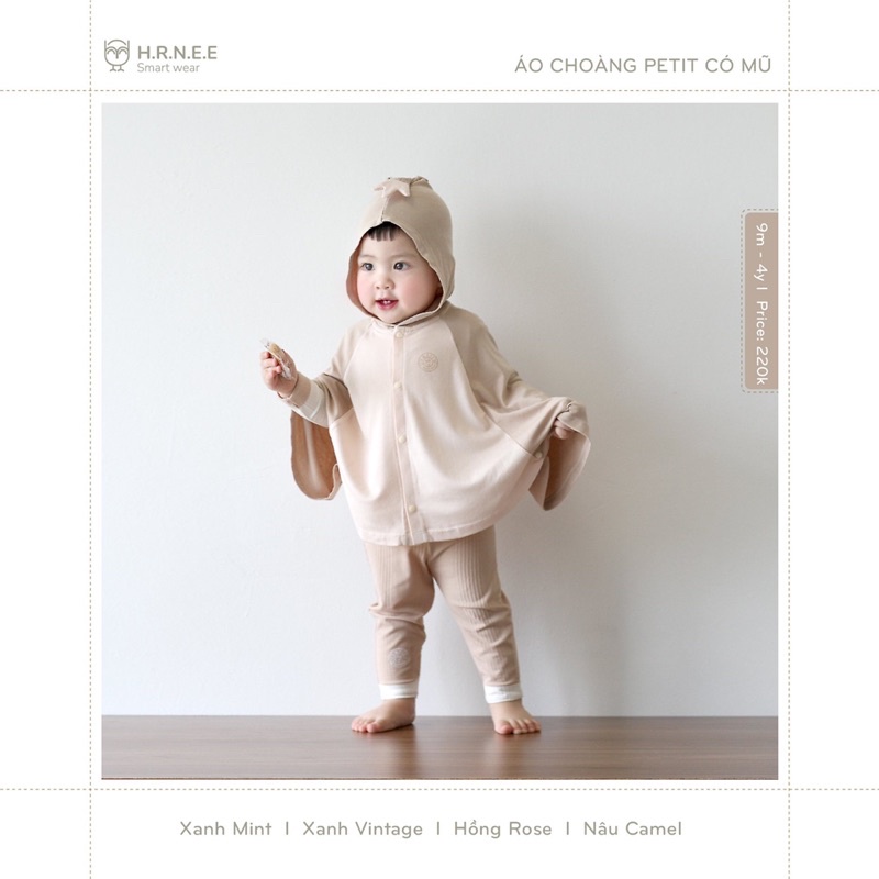 ÁO CHOÀNG CÓ MŨ H.R.NEE 2022