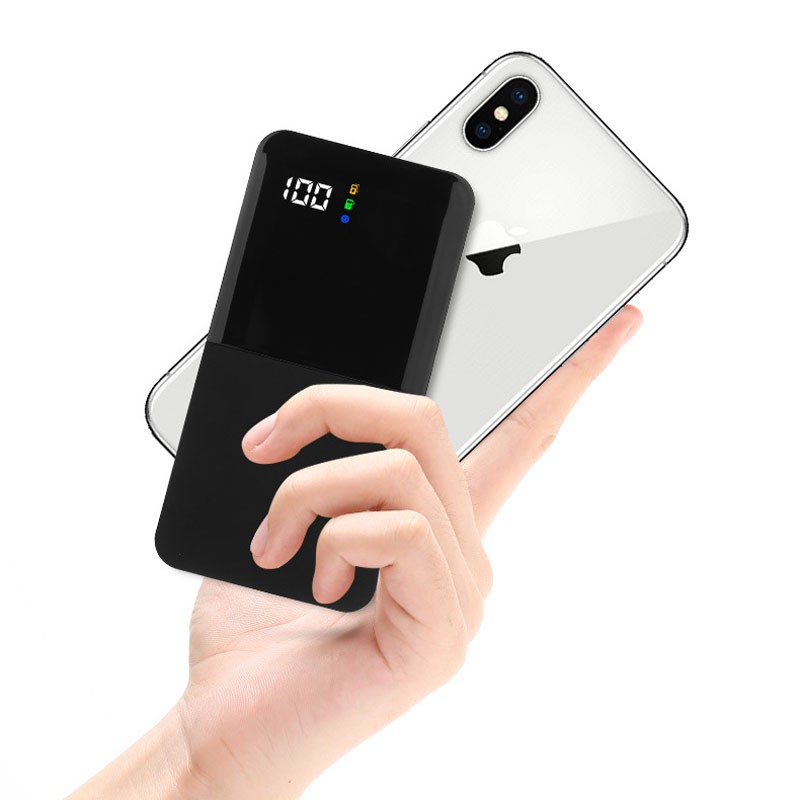 Sạc Dự Phòng KRECOO 20000mAh Thiết Kế 2 Cổng Sạc USB Tiện Lợi