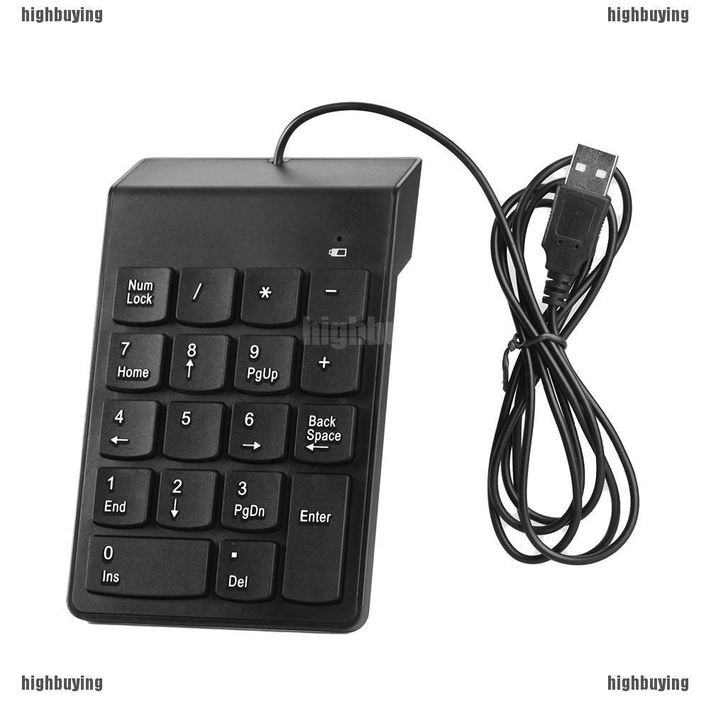 Bàn Phím Số 18 Phím Cho Máy Tính