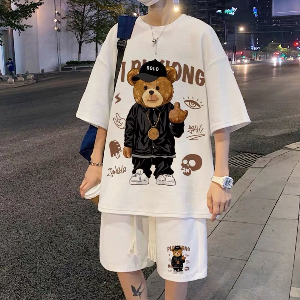 Set Đồ Thể Thao Ngắn Tay Thời Trang Mùa Hè Dành Cho Nam