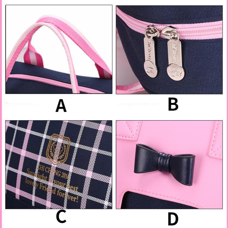 Balo Đi Học Cỡ Lớn Chống Thấm Nước Tiện Dụng Cho Bé Gái