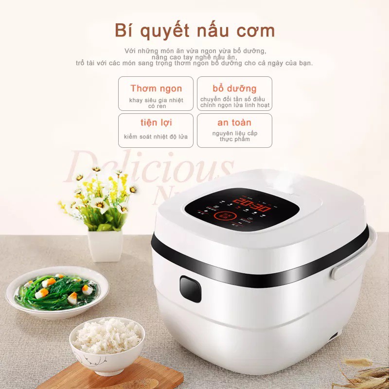 [ xả thanh lý giá sốc ] Nồi cơm thông minh đa chức năng ONTEK CFXB50-B, Lòng nỒI niêu 2LIT, 8 chức năng nấu