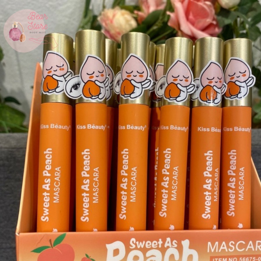 Mascara Chuốt Mi Trái Đào Kiss Beauty & Iman Of Noble Hàng Nội Địa Trung Siêu Dễ Thương Giúp Mi Cong Đẹp Tự Nhiên 20gram | BigBuy360 - bigbuy360.vn